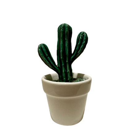 ceramic cactus decoration