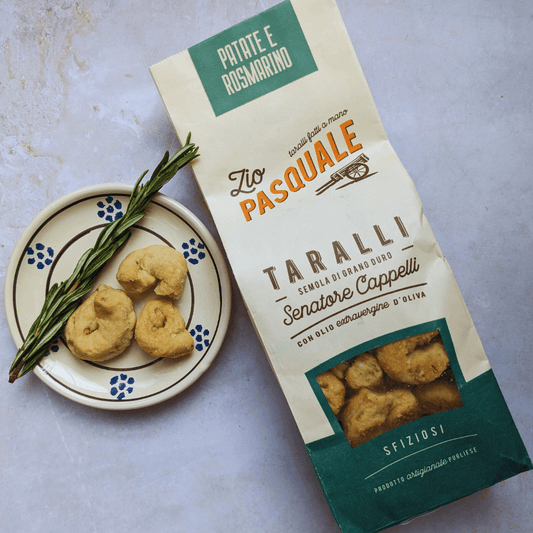 taralli with potato & rosemary